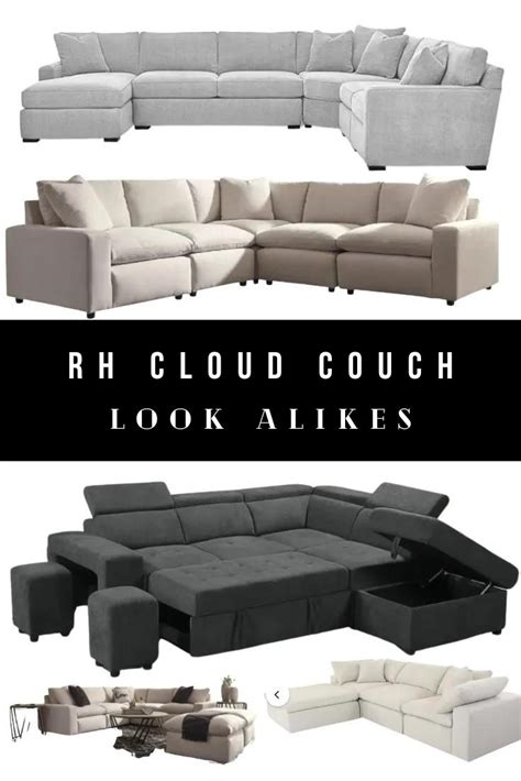 affordable cloud couch look alike.